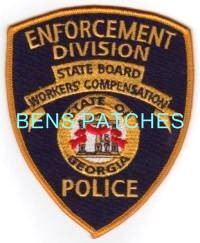 GEORGIA,GEORGIA STATE BOARD WORKERS COMPENSATION ENFORCEMENT DIVISION POLICE 1_wm